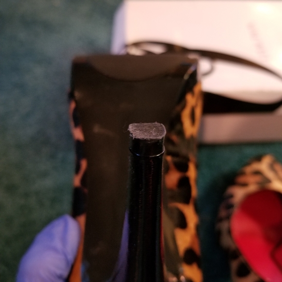 Nine West Rocha Leopard Heels 8.5 - Picture 2 of 8